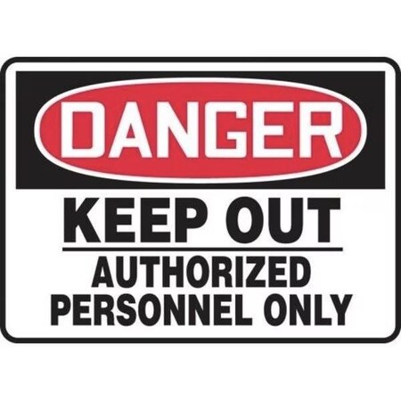 Accuform OSHA DANGER SAFETY SIGN KEEP OUT FRMADM007XP FRMADM007XP